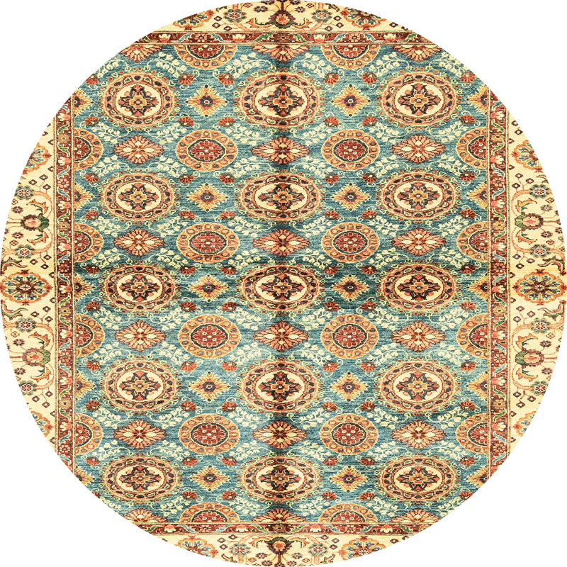 Tapis abstrait moderne 3204, Rond 4 pi