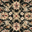 Tapis vert / noir en laine crocheté à la main Helena-1924674710