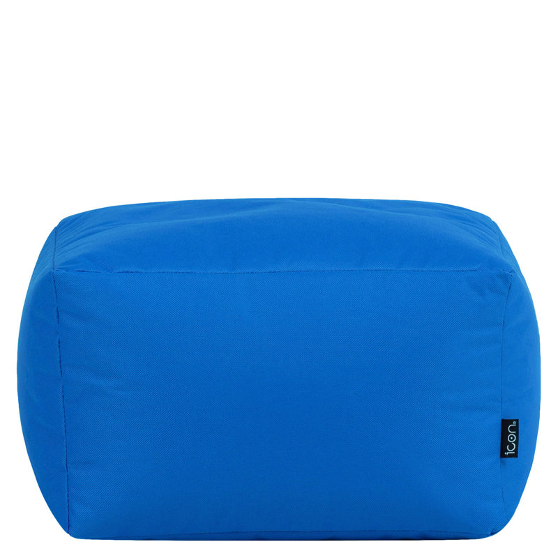 Veeva Indoor Outdoor  Pouffe, 38cm, Blue