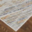 Tapis Corven Brushstroke, bouleau ivoire / gris argenté / brun clair, tapis 5 pi x 7 pi 10 po-1987211000