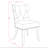 7 Piece Dining Set Consist of a Rectangle Dining Room Table with V-Legs and 6 Coffee Linen Fabric Upholstered Chairs, Wire Brushed Black-126699245-126699247-126699249