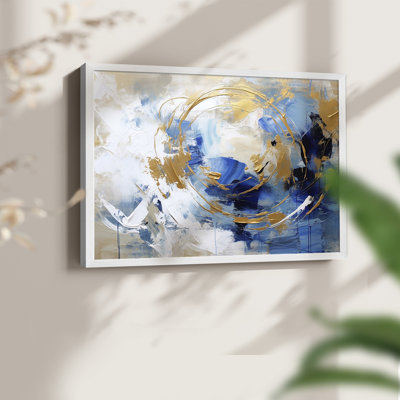 Abstrait, série CXL, reproduction encadrée