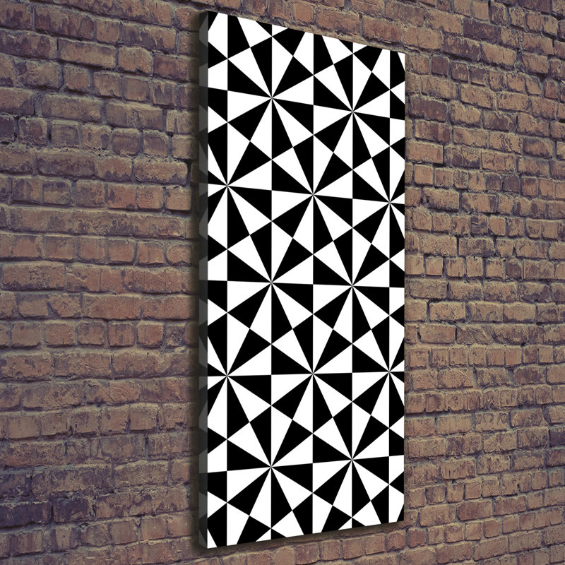 Geometric Background - Wrapped Canvas Print