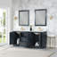 Ensemble de meuble-lavabo en bois massif Gazsi-276213301