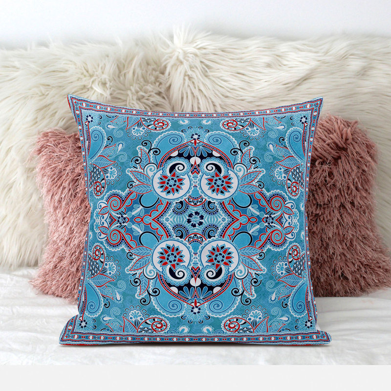 Reversible Throw Pillow, 16" x 16"