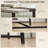 Long Dining Table With Large Tabletop And Steel Legs,Kitchen Table,For Your Home-1811416848