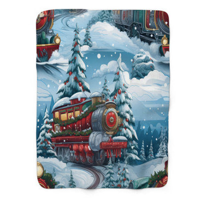 Polar Holiday - 1 Piece Premium Blanket