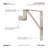 SuiteSymphony 1" W Center Rod Bracket