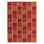 Scandinavian Rug In Red Pink, Beige Geometric Pattern By Rug & Kilim