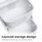 Rebrilliant Plastic Rolling Laundry Hamper with Wheels
