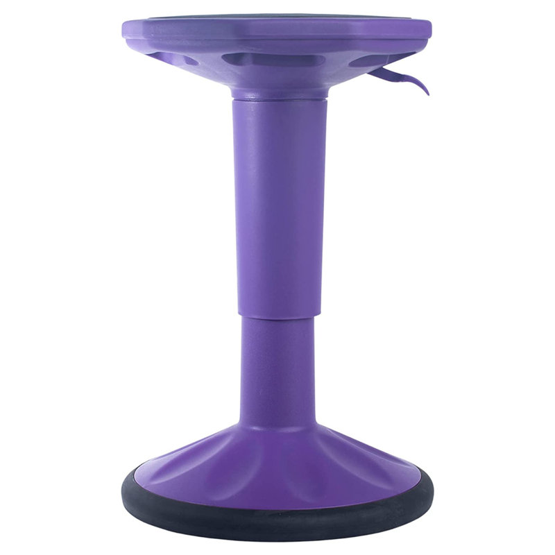 Adjustable Height Active Stool, Purple