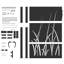 Powder-coated Steel Gate-986854728