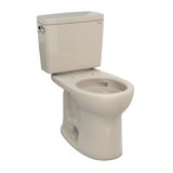 Drake® 1.6 GPF Round Two-Piece Toilet with Tornado Flush (Seat Not Included)