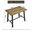 Table de salle à manger rectangulaire à hauteur de comptoir Modern Modern