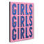 Girls Girls Girls - Wrapped Canvas-61887129