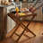 Folding Wood Luggage Rack