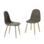Asteria - Linen Dining Chairs - Modern Kitchen & Dining Seating-703244021-703244019-692400395