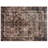 Machine Washable Vintage Area Rug - Soft Carpet with Non-Slip Backing for Living Room, Bedroom, Office,Red-606586424