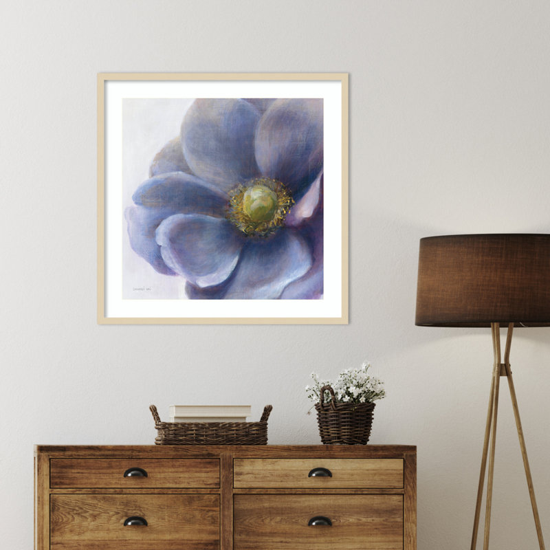 «Contemporary Anemone» par Danhui Nai, impression sur bois encadrée, H 33 po x l 33 po