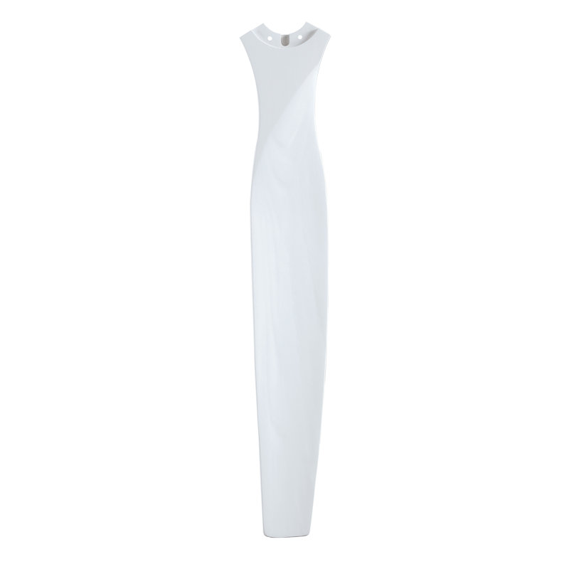 Spitfire DC Custom 72 inch Indoor/Outdoor Ceiling Fan Blades - Matte White, Matte White, 1.5" H x 6.23" W x 35.16" D