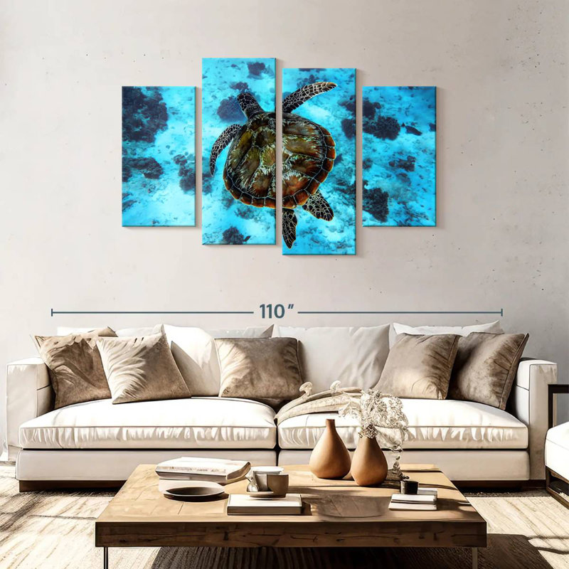 Turtle Habitat, 48" H x 75" W
