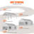 10 Ft. W x 20 Ft. D Carport Portable Garbage with Sandbags-98773814