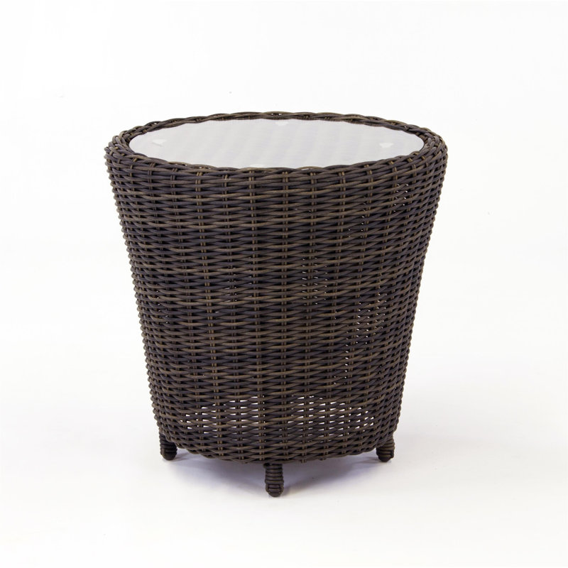 Mccornick Round Metal Outdoor Side Table , 27'' in. W 27'' in. D