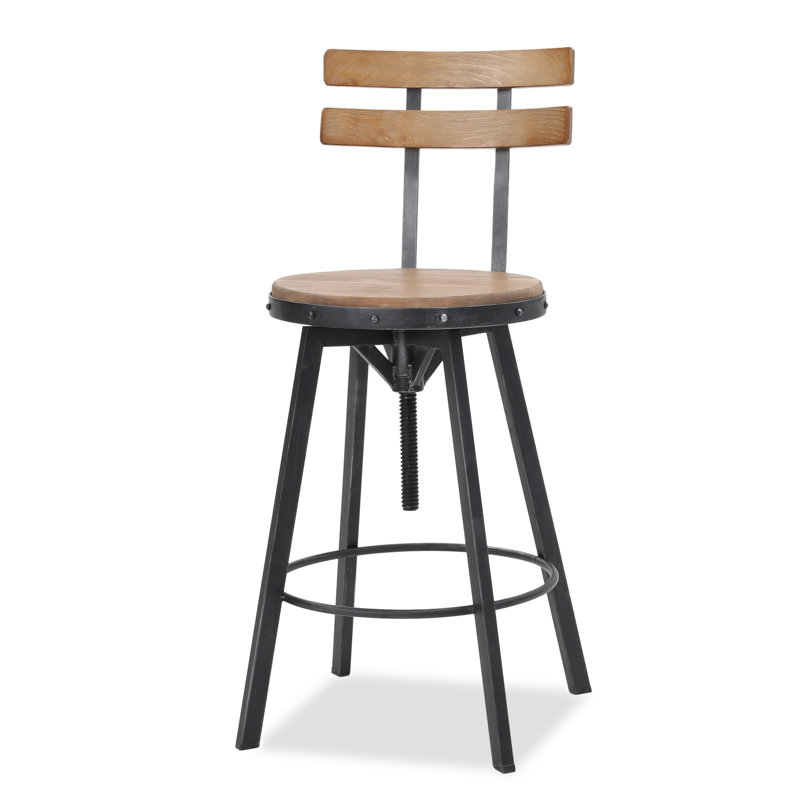 Tabouret pivotant à hauteur réglable Abbot