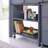 Eirwen Twin Loft Bed, Desk Low Study Kids with Storage Pine Wood with Cabinet Ladder, Bookcase Shelf-962706013