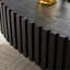 Table basse à tambour moderne de 43,7 pouces de style moderne fabriquée à la main par Ellipse-292076667