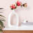 Keiko 15" Modern Cut Out White Ceramic Vase-1735245179