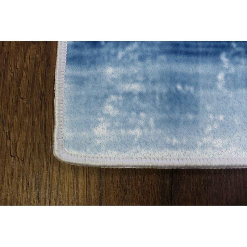 Luxurious Woven Carpet Rug, 2.6 x 4.0 ft | 100% Polyester, 0.4 in Pile Height | Antibacterial & Non-Slip PVC Dot Underside | Machine Washable, 3D Digital Printing | Perfect for Living Room & Bedroom Decor