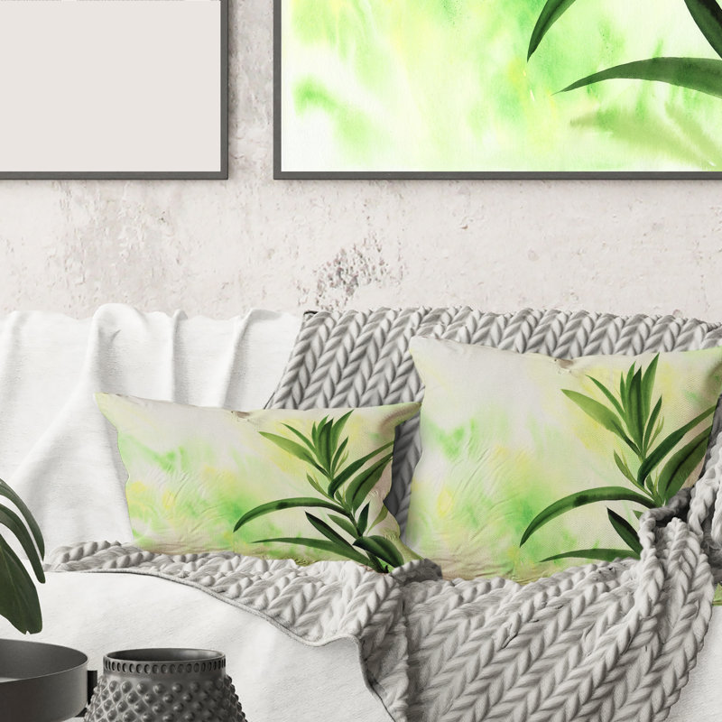 Floral Throw Pillow