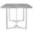Savona Grey Faux Marble Rectangular Dining Table