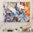 White Floater Framed