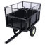 Chariot à benne en acier avec capacité de 750 lb et lit de 22 pieds cubes