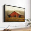 Architecture «Skylight Barn In The Fog Wall Art»-101779156