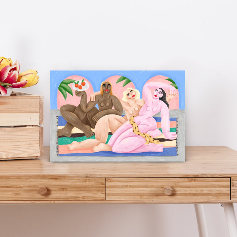 Art contemporain Nouvelles Gracces, H 12 po x l 18 po
