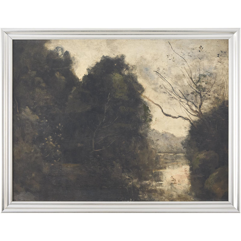 Kallick Wall Art, Antiqued Silver
