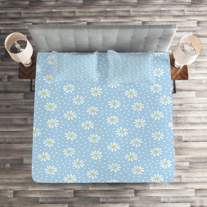Farmhouse / Country Polyester Dots Coverlet