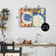 Ensemble de 2 giclées encadrées de fruits de mer de cuisine, design par Courtney Haley-577877337-577877336