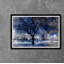 Park In Blue Print by Tim Klein