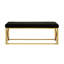 Sayyed Velvet Upholstered Bench-42306676-42306675
