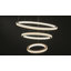 Luminaire suspendu unique à 3 niveaux DEL