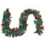 270cm Lighted Faux Garland with Lights