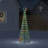 The Holiday Aisle® Christmas Tree Light Cone 275 Leds Colourful 70.9"-520182762