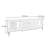 Retro personality carved design sense TV cabinet