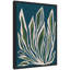 Blue Flora 2 by Alicia Bock Framed Canvas Wall Art Print
