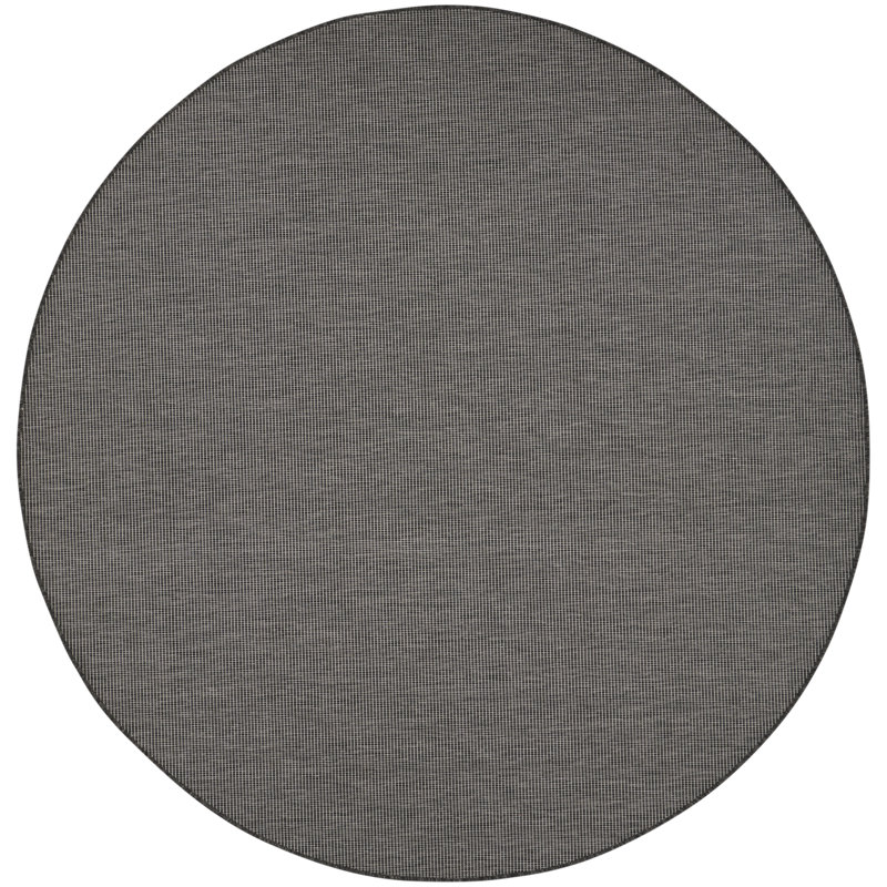 Tapis noir Zaidan, Rond 8 pi