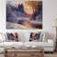 Paysages «Christmas Forest with River», impression-1212209395-1212209358